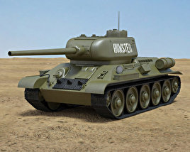 T-34-85 3D model