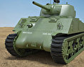 M4雪曼戰車 3D模型