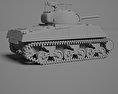 M4雪曼戰車 3D模型
