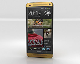 HTC One Gold Edition Modèle 3D