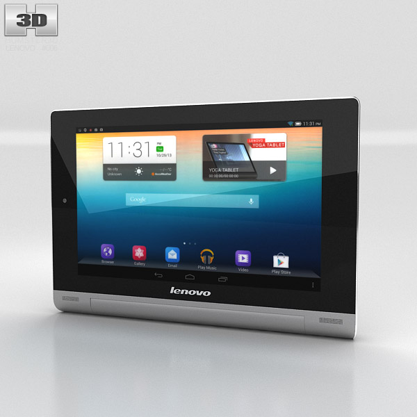 Lenovo Yoga Tablet 10 3D model