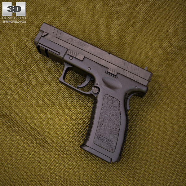 Springfield Armory XD (HS2000) 4 inch 3D model