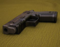 Springfield Armory XD (HS2000) 4 inch compact 3Dモデル