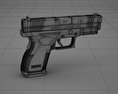 Springfield Armory XD (HS2000) 4 inch compact 3D-Modell