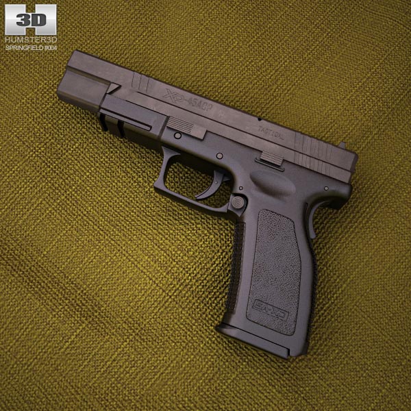 Springfield Armory XD (HS2000) 5 inch 3D model