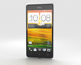 HTC Desire 400 White 3D model