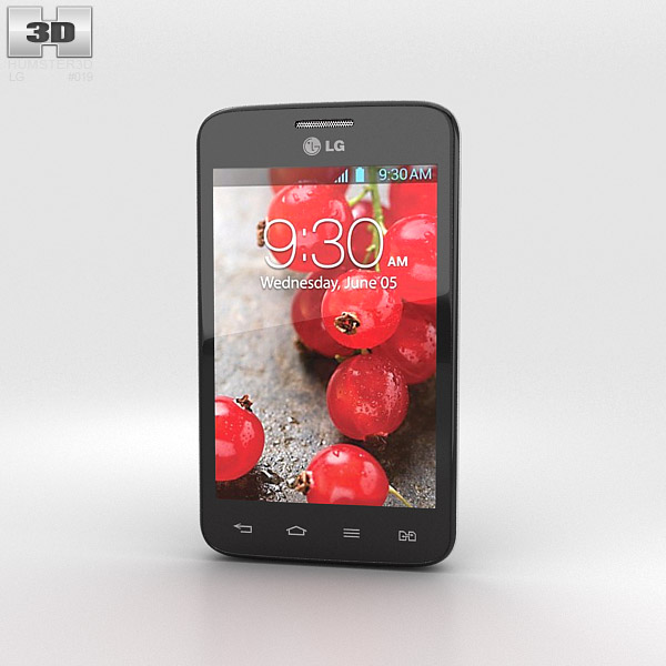 LG Optimus L4 II Dual E445 3D model