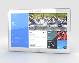 Samsung Galaxy NotePRO 12.2 inch White 3D 모델 