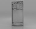 Sony Xperia Z1 with inside parts 3D 모델 
