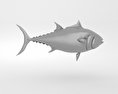 Atlantic Bluefin Tuna Low Poly Modèle 3d
