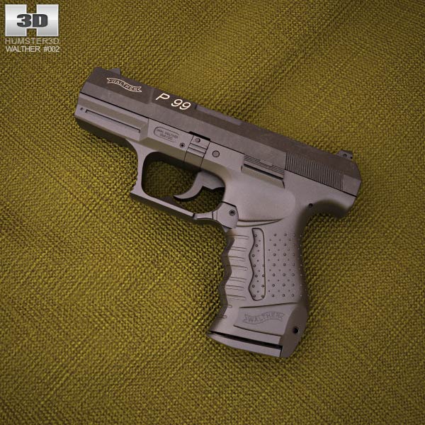 Walther P99 3D模型