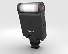 Sony HVL-F20M Flash esterno Modello 3D