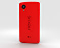 LG Nexus 5 Red 3d model