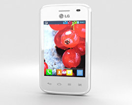 LG Optimus L1 II TRI Branco Modelo 3d