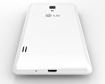 LG Optimus L7 II P713 白い 3Dモデル