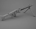 Rheinmetall MG3 machine gun 3D модель