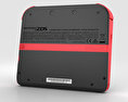 Nintendo 2DS Black + Red 3d model