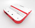 Nintendo 2DS White + Red 3d model
