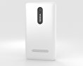 Nokia Asha 210 白色的 3D模型