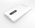 Nokia Asha 210 白い 3Dモデル