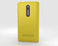 Nokia Asha 210 Jaune Modèle 3d