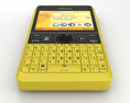 Nokia Asha 210 Gelb 3D-Modell
