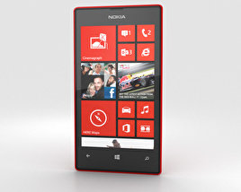 Nokia Lumia 520 Red 3D model