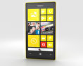 Nokia Lumia 520 Amarillo Modelo 3D
