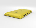 Nokia Lumia 520 黄色 3D模型