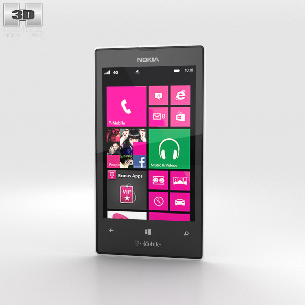 Nokia Lumia 521 Modelo 3d