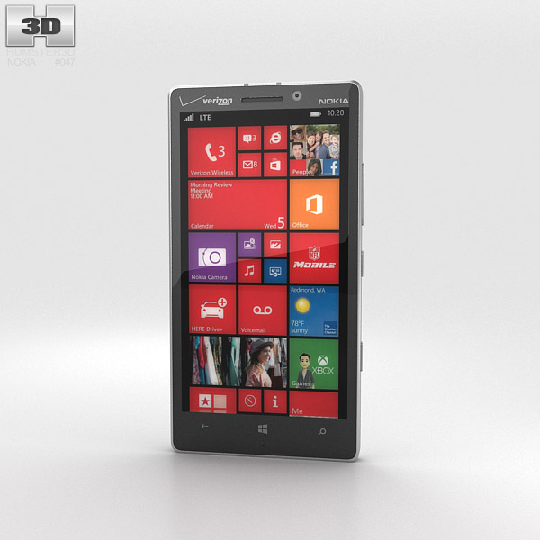 Nokia Lumia Icon 3d model