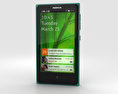 Nokia X Green Modello 3D