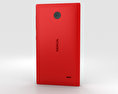 Nokia X Red 3D 모델 