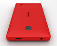 Nokia X Red 3Dモデル