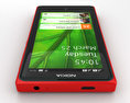 Nokia X Red Modèle 3d