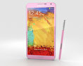 Samsung Galaxy Note 3 Pink 3Dモデル