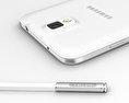 Samsung Galaxy Note 3 白色的 3D模型
