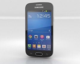 Samsung Galaxy Fresh S7390 Preto Modelo 3d