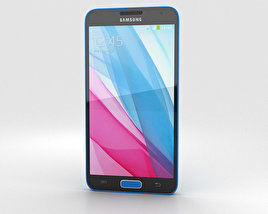 Samsung Galaxy J Blue Modello 3D