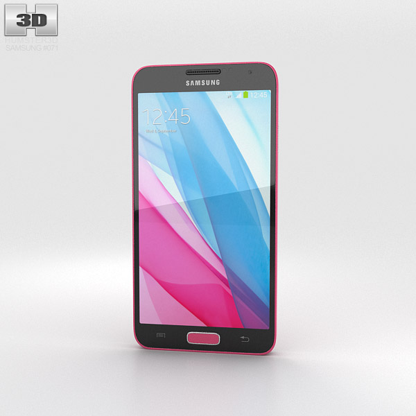 Samsung Galaxy J Pink Modèle 3D