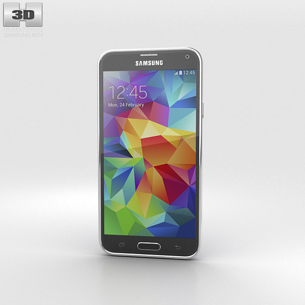 Samsung Galaxy S5 Blue Modelo 3d