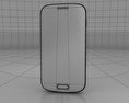 Samsung Galaxy S Duos 2 S7582 白色的 3D模型