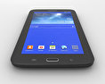 Samsung Galaxy Tab 3 Lite Preto Modelo 3d