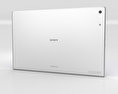 Sony Xperia Tablet Z2 White 3D 모델 