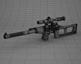 VSS Vintorez狙擊步槍 3D模型