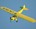 Piper J-3 Cub Modello 3D
