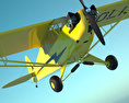 Piper J-3 Cub Modelo 3D