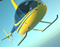 Robinson R44 Raven 3D 모델 