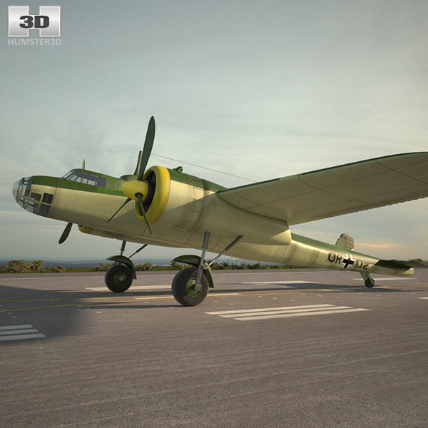 Dornier Do 17E 3D模型