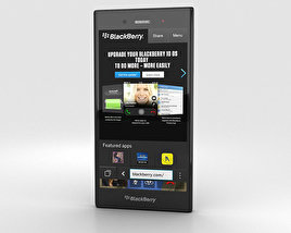 BlackBerry Z3 Schwarz 3D-Modell